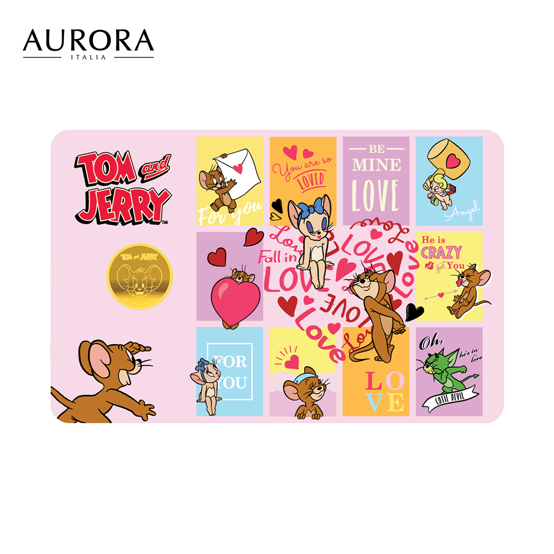 WARNER BROS X AURORA ITALIA (0.5g) 999.9 Tom & Jerry In Love