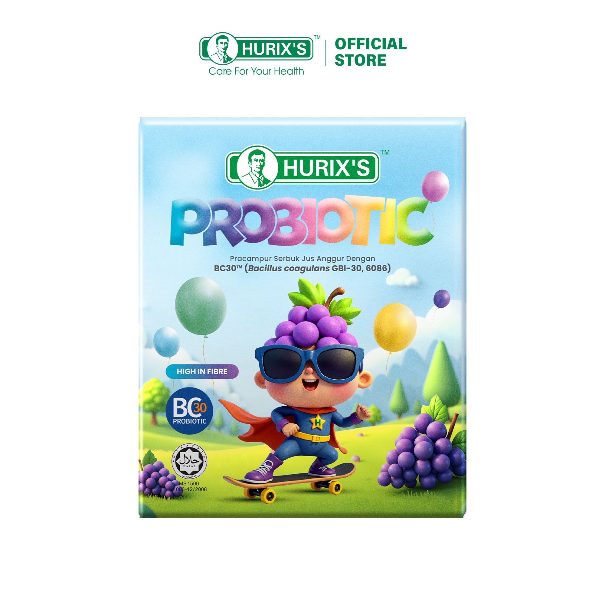 HURIX'S Probiotic (BC30™)-Family Supplement