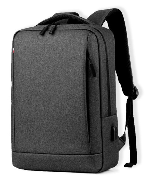 High Quality Laptop Backpack Waterproof USB Big Capacity Bag Backpack Dark Grey MBP0003