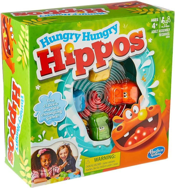 Hasbro Hungry Hungry Hippos Game