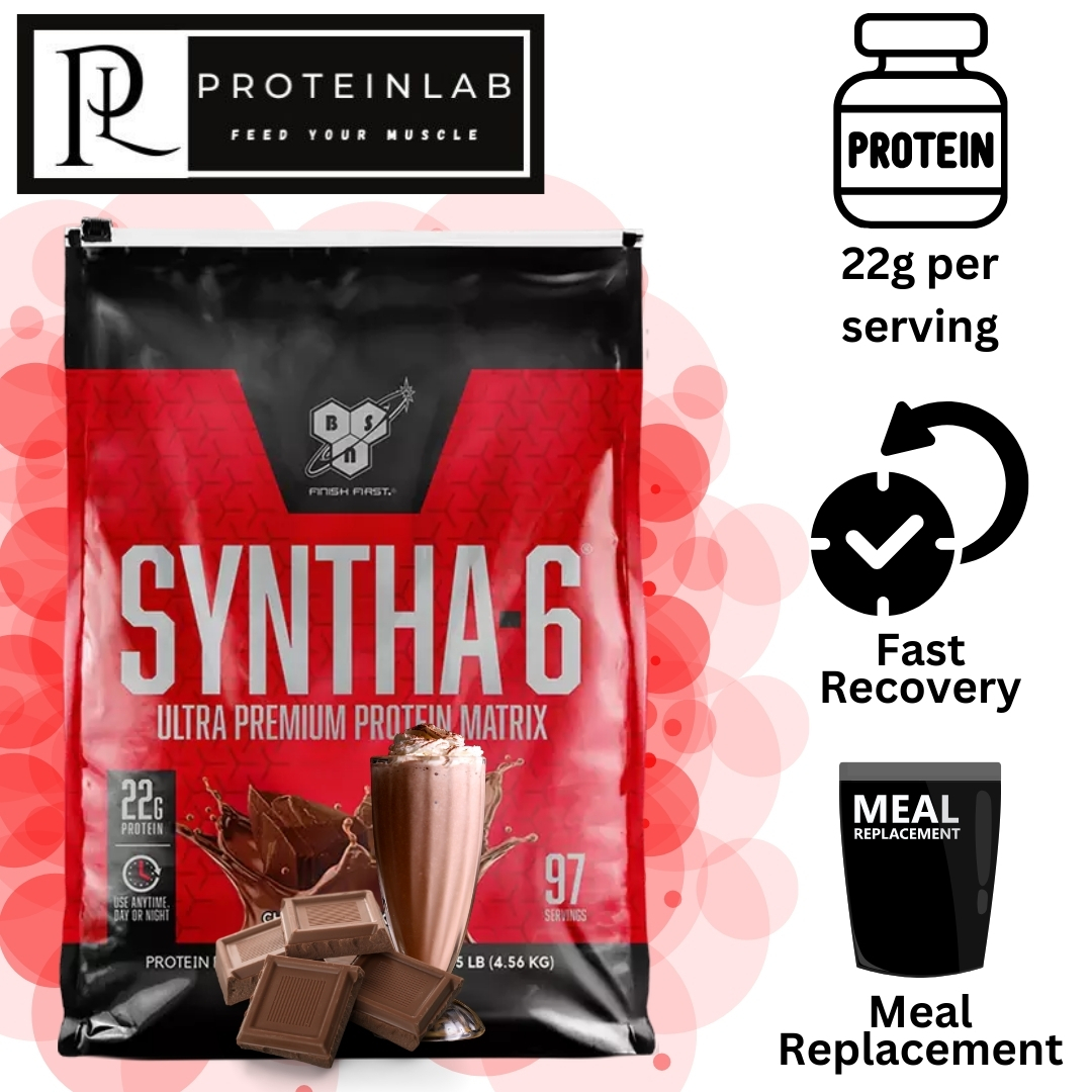 BSN SYNTHA-6 ULTRA PREMIUM PROTEIN MATRIX  (10.05LBS / 4.56KG)