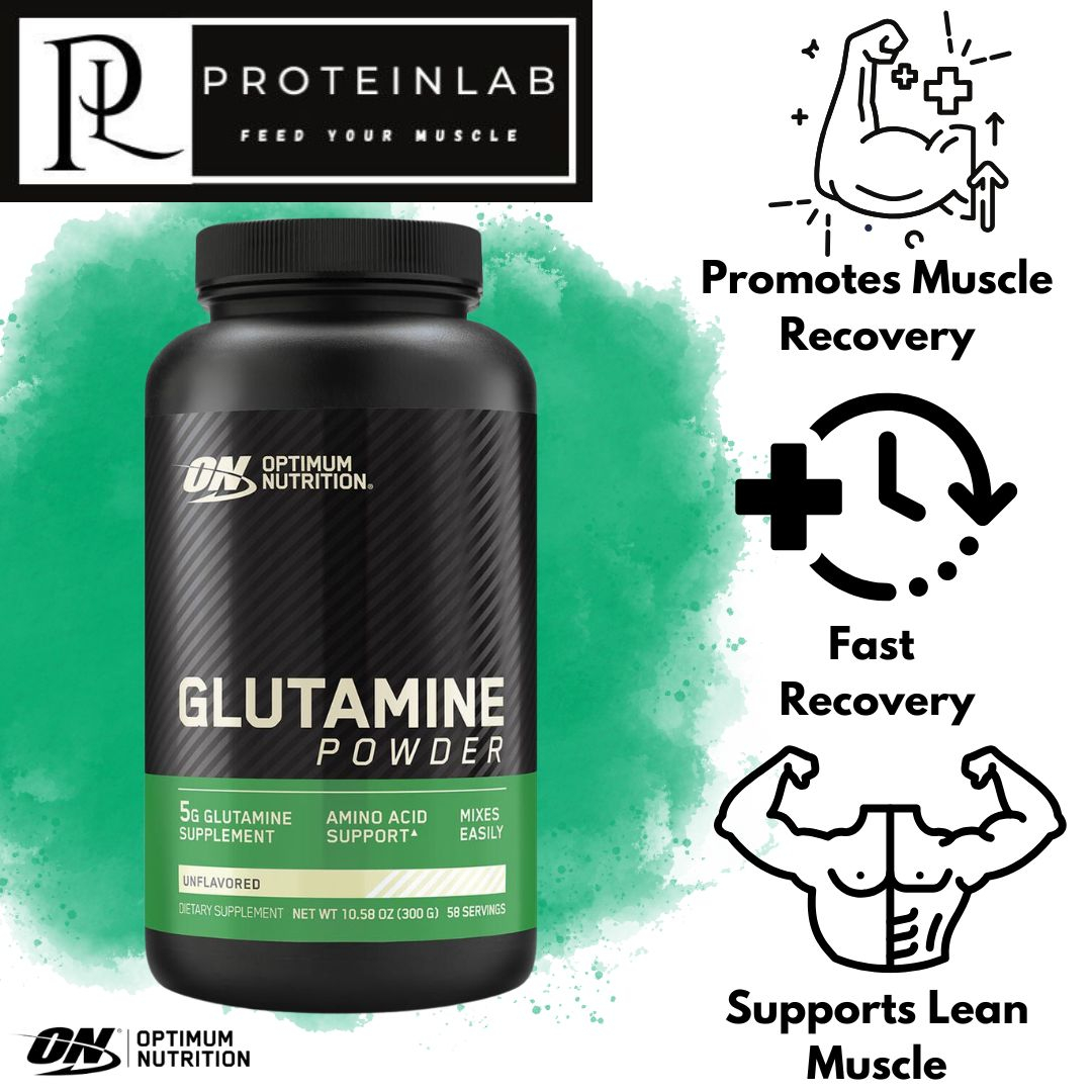 Optimum Nutrition (ON) Glutamine Powder (300g)