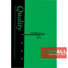 UNI QUALITY NOTE BOOK B7 80'S (S-NB3377) 3 FOR