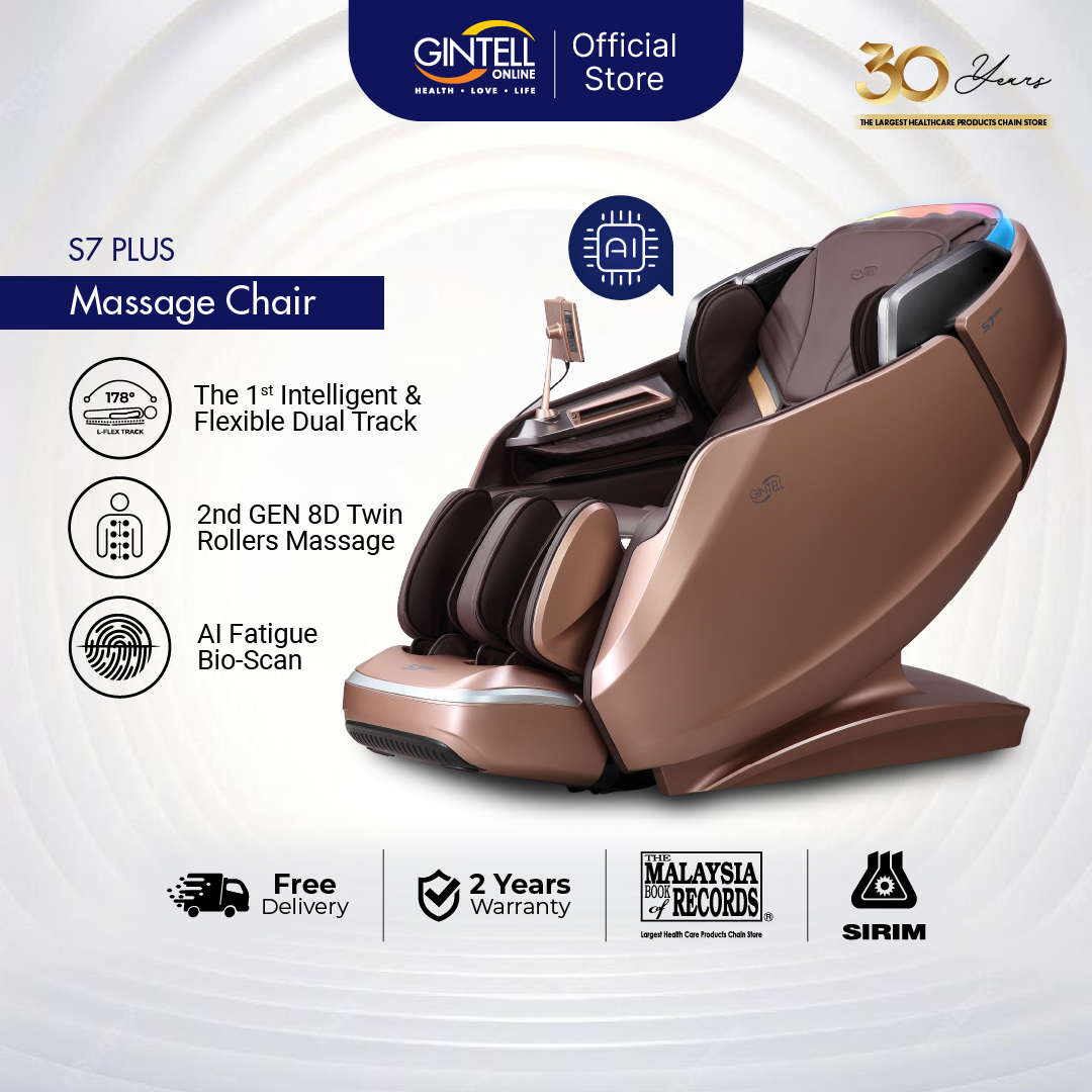 GINTELL S7 Plus 2nd Gen 8-Hands Wellness Chair GT9987NC