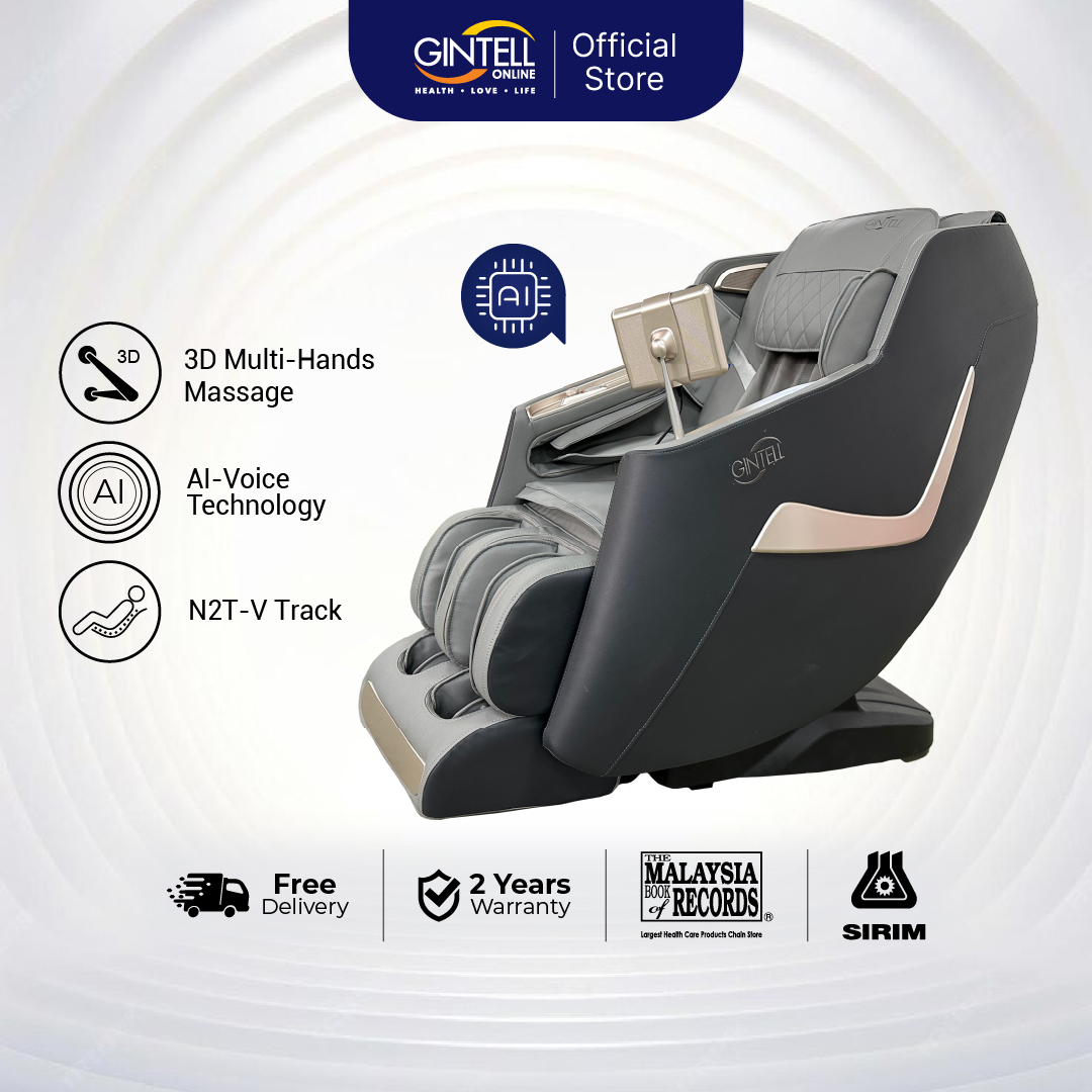 [NEW ARRIVAL] GINTELL B-Bravo 2 Massage Chair (3D Roller +  Heat Therapy + Full Body Airbag)