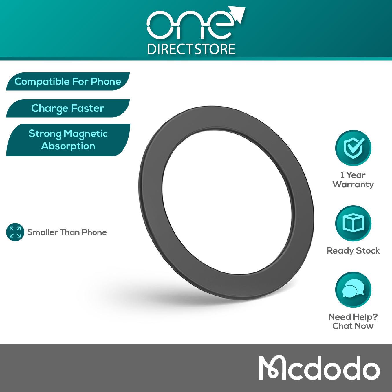 MCDODO PC162 Magnetic Circle For Phone