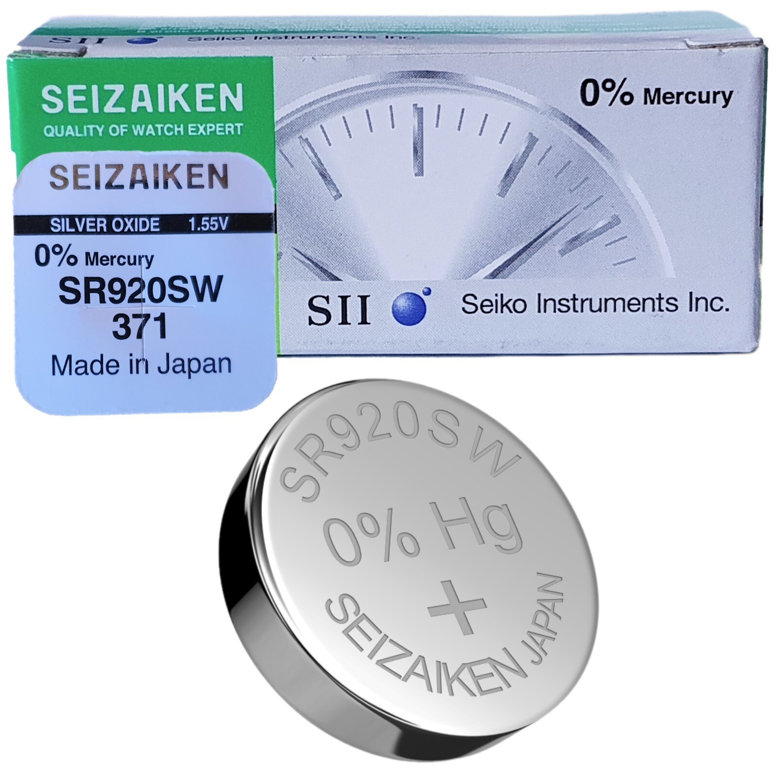 Original SEIZAIKEN SEIKO JAPAN WATCH BATTERY SR927SW/395 SR626SW/377 SR621SW/364 SR726SW/397 SR920SW