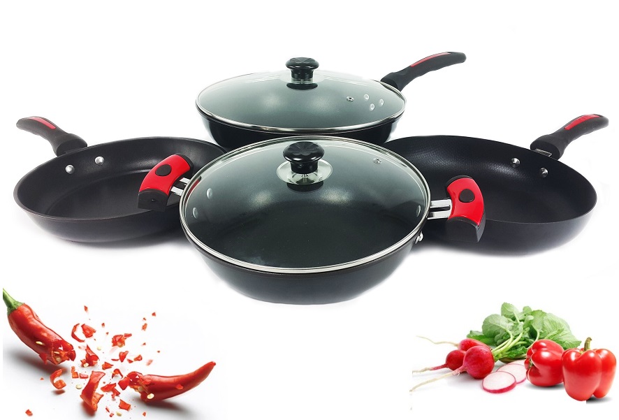 GDeal Set of 6 Non Stick Cookware (CW-7107)