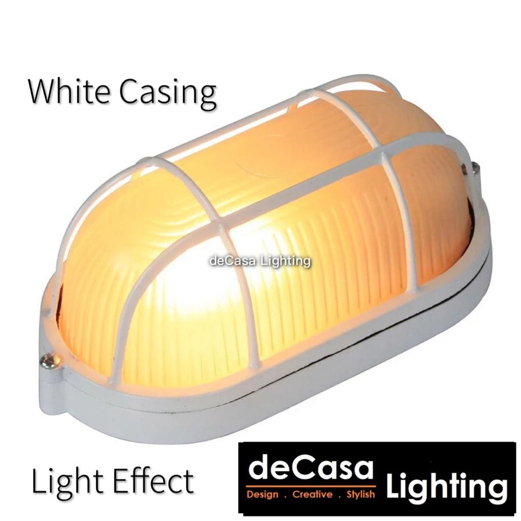 DECASA S / L Size  Bulk Head Ceiling / Outdoor Wall Light Outdoor Light Lampu Hiasan Siling / Lampu 