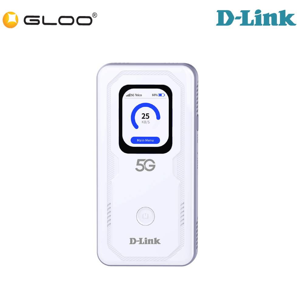 D-LINK DWR-U2100 5G WIFI 6 MOBILE ROUTER TOUCHSCREEN