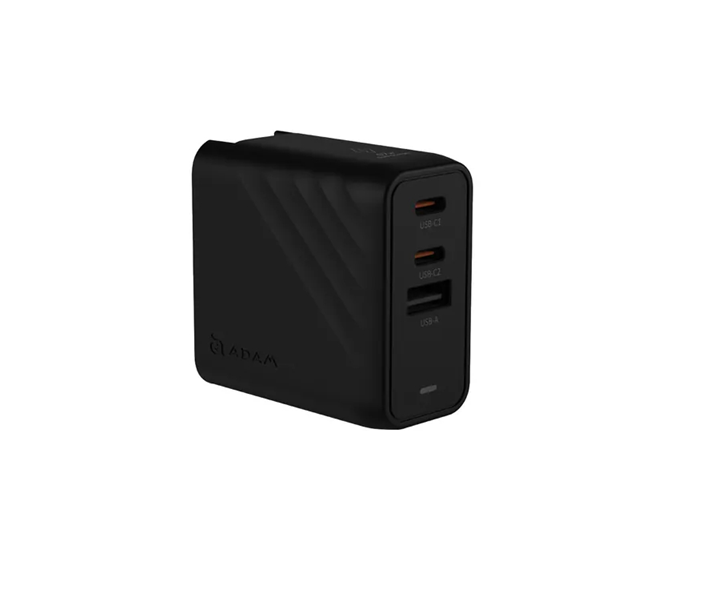 ADAM elements P67 GaN 67W 3-Port Fast Charging Wall Charger - Black