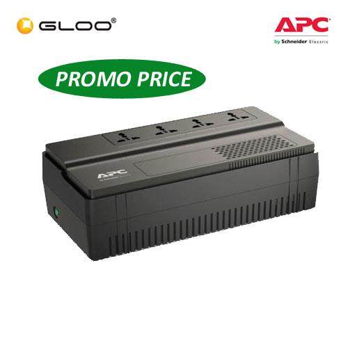 APC BV1000I-MS EASY UPS 1000VA, AVR, Universal Outlet, 230V - Black