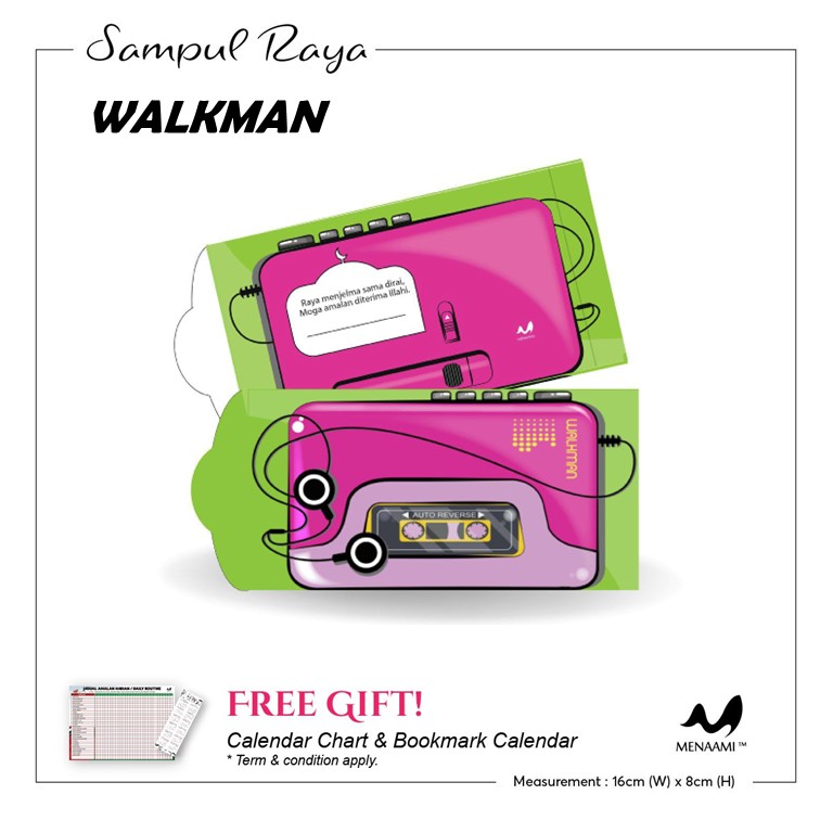 [ HQ 2025 ] WALKMAN SAMPUL RAYA CANTIK 35+5 FREE COMBO l ANGPAO MONEY ENVELOPE SPECIAL #MENAAMI