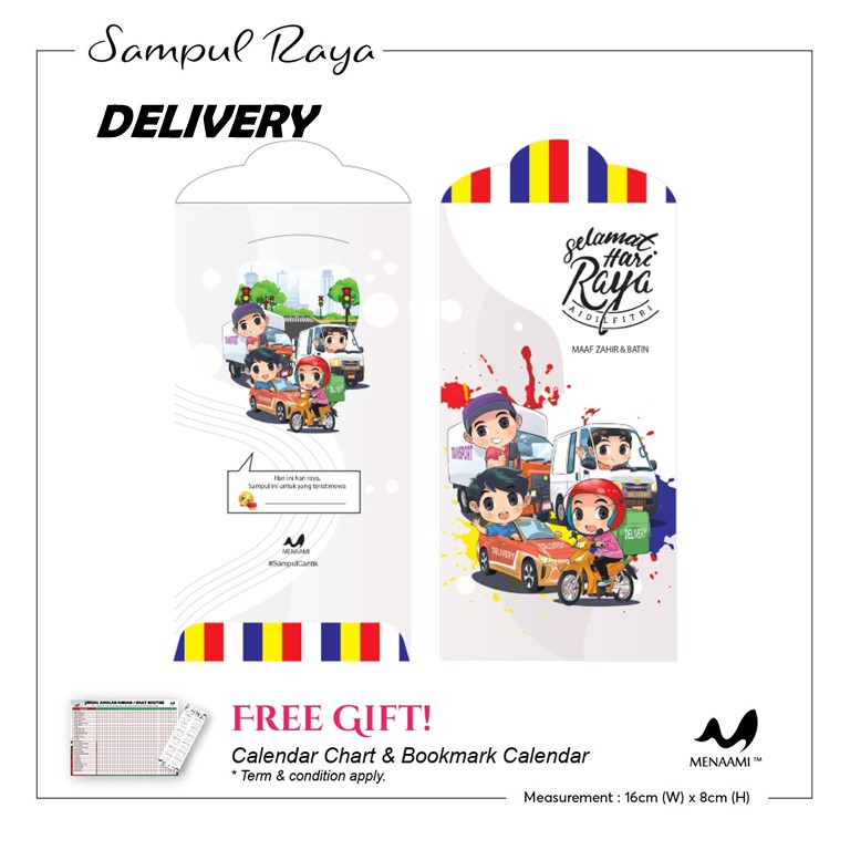[ HQ 2025 ] DELIVERY SAMPUL RAYA CANTIK 35+5 FREE COMBO l ANGPAO MONEY ENVELOPE SPECIAL #MENAAMI