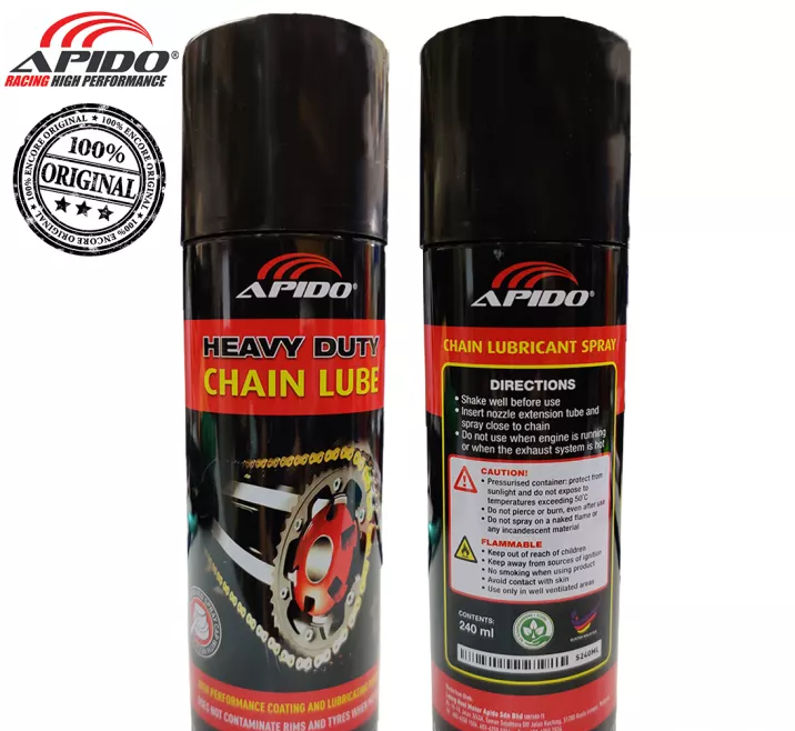 Apido Heavy Duty Chain Lube (240ml)
