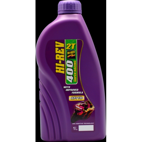 ORIGINAL HIREV HI-REV MOTORCYLE 2T OIL 400 1L Minyak 2T Wangi 125z 125zr dinamik