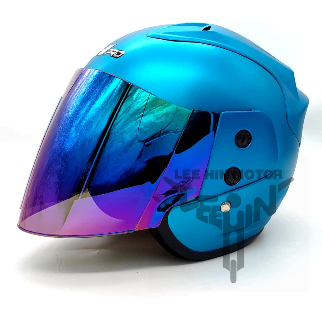 [ PERCUMA RAINBOW VISOR ] YH PRO KHI CUTTING MOTORCYCLE HELMET TOPI DEWASA