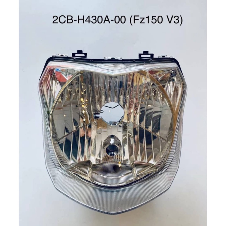 ORIGINAL Yamaha HLY FZ150I FZ150 New V2 V3 FZ 150 Headlamp Head Light Lampu Depan Assy 2CB-H430A-00