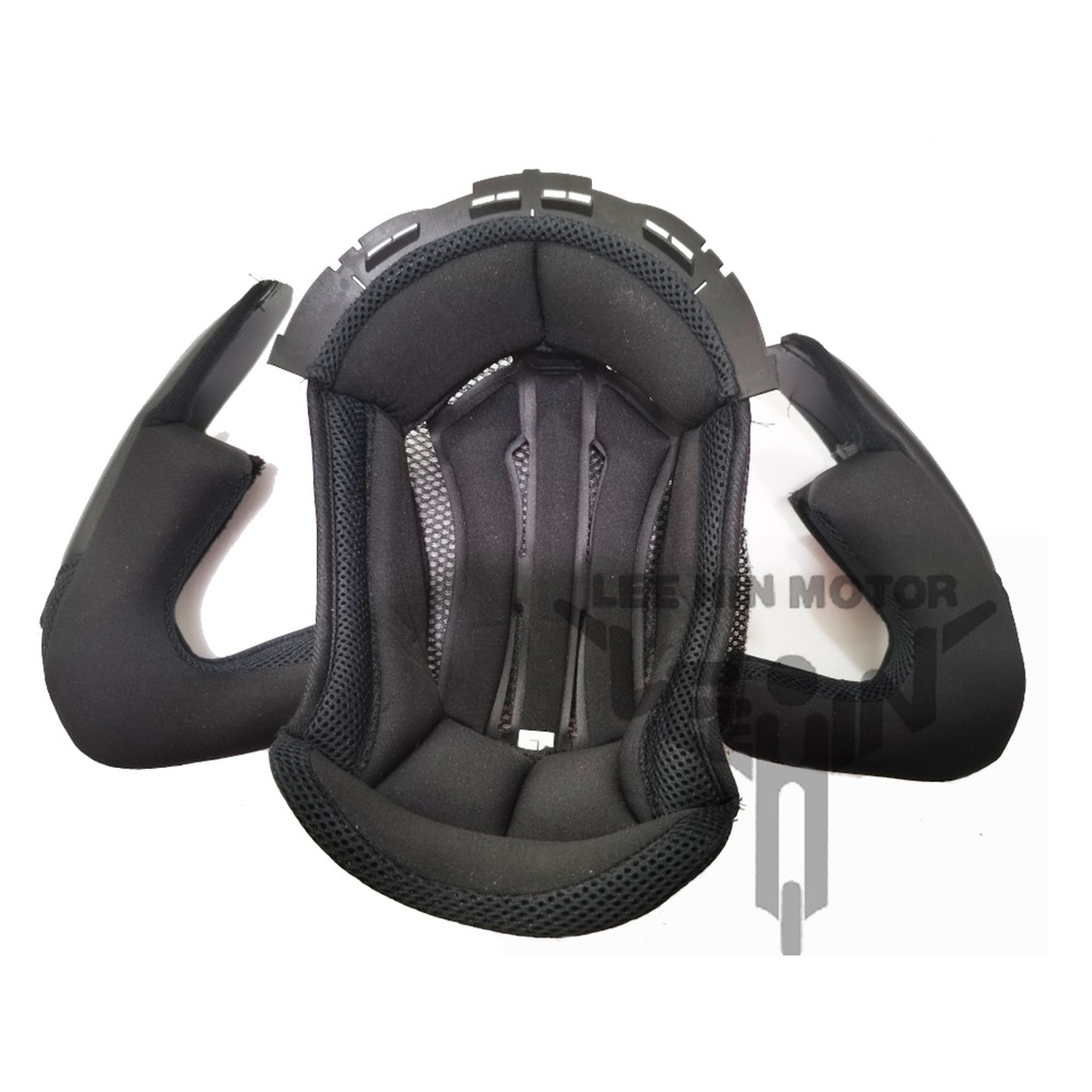 100% Original Gracshaw G555 Geomax G838 Gaizer Inner Padding Cheek Padding Span Helmet Topi Interior