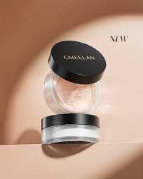 GMEELAN Black Truffle Zinc Pca Antioxidant Loose Powder Oil Control Long-Lasting Makeup