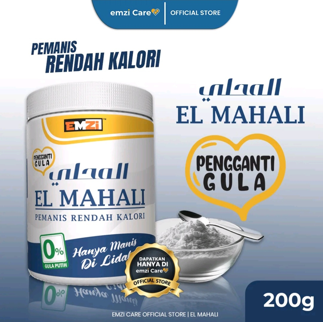 EZMI CARE El Mahali Pemanis Rendah Kalori (200g)