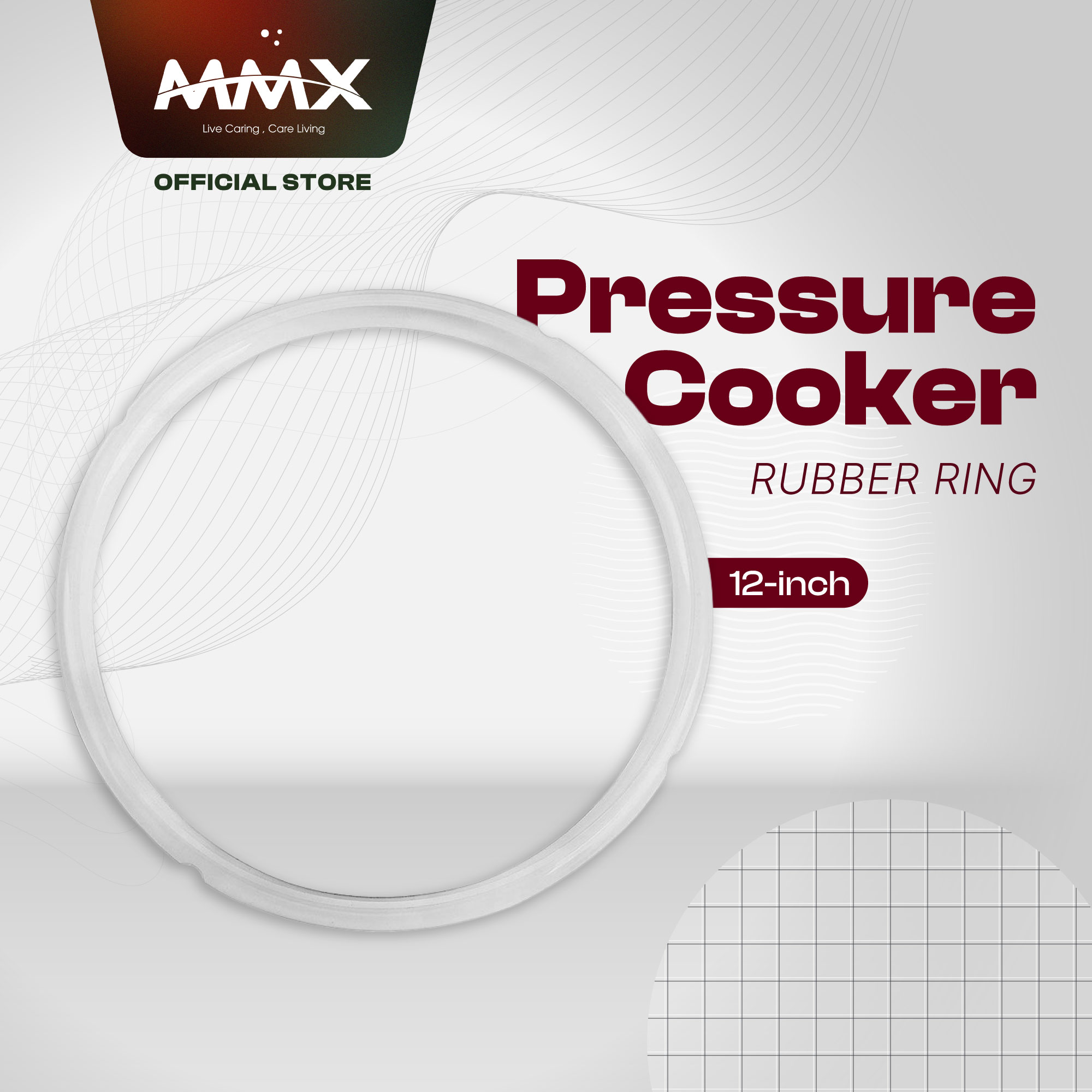 MMX Ewant Rubber Ring - Accessories for Multi-Functional Electric Pressure Cooker - MMXYBDX-RING