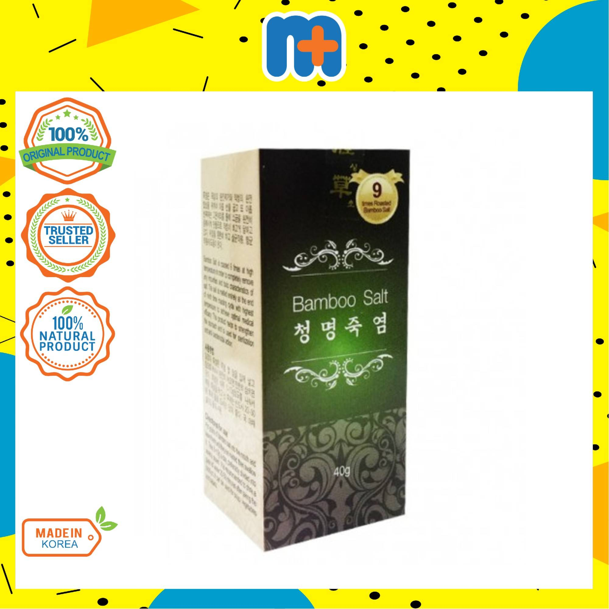 [MPLUS] EOSUNGCHO Bamboo Salt (9 Times Roasted) 40g