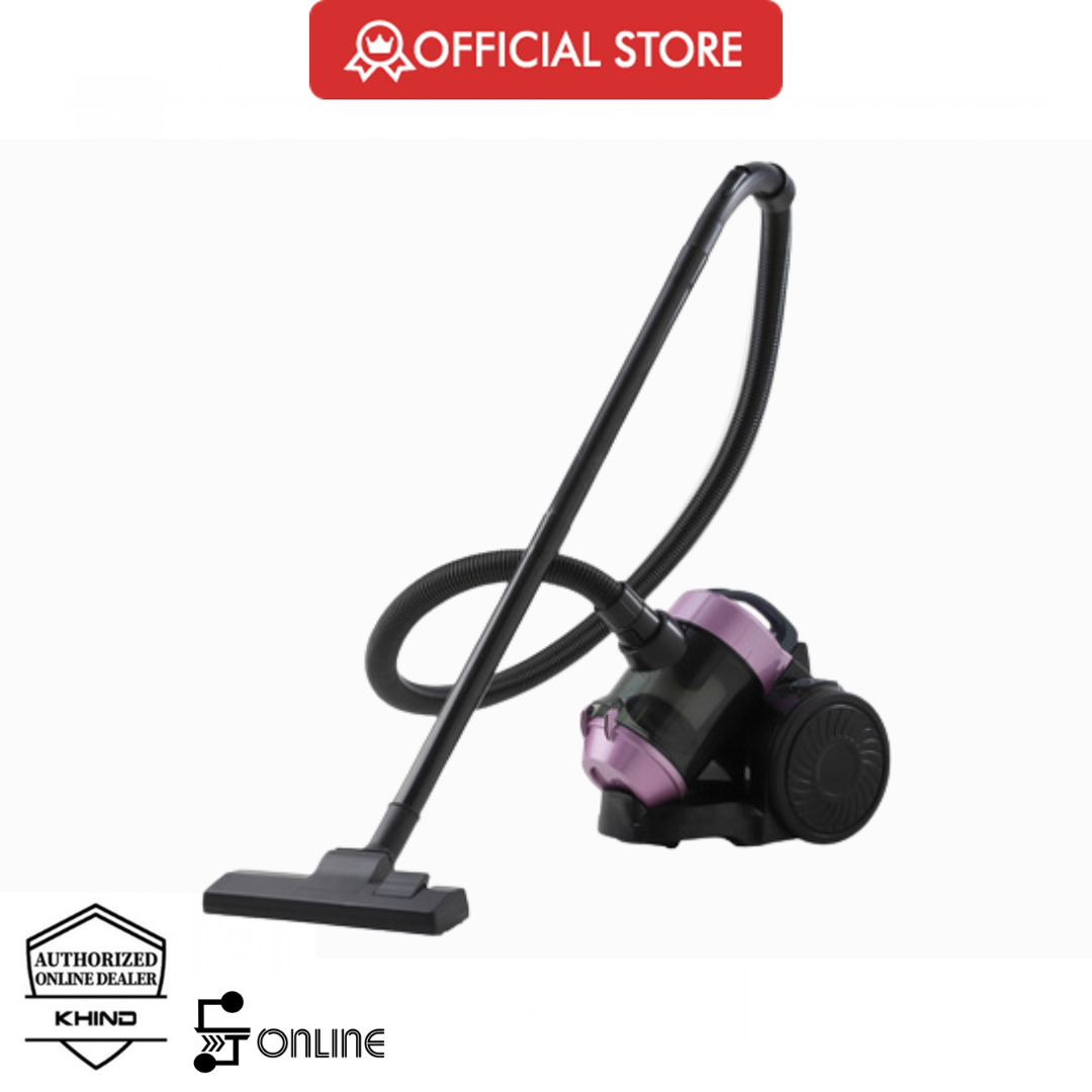Khind VC8008 VC8010 VC8012 Vacuum Cleaner Penyedut Habuk Pembersih Hampagas Black Purple Amber Hitam