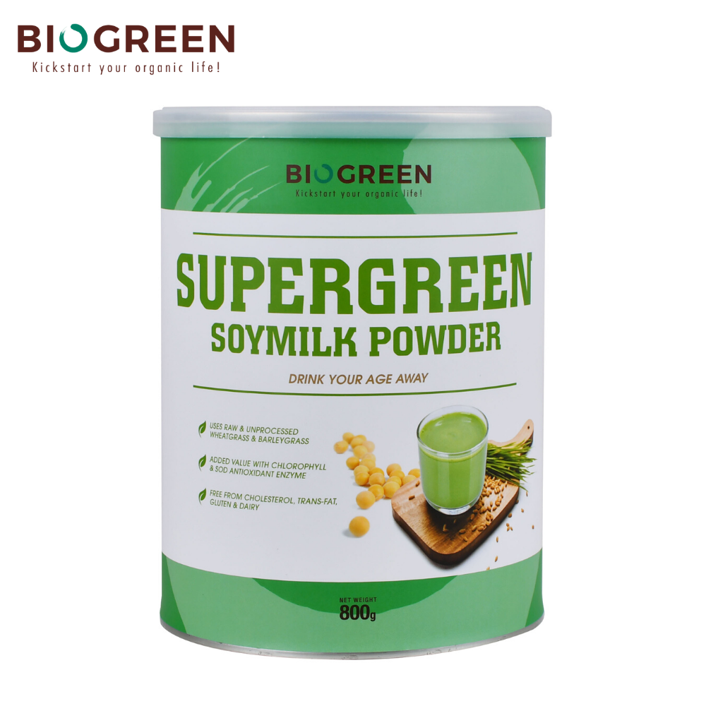 Biogreen Supergreen Soymilk Powder 800g